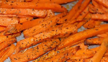 Frites de courge butternut ou patate douce